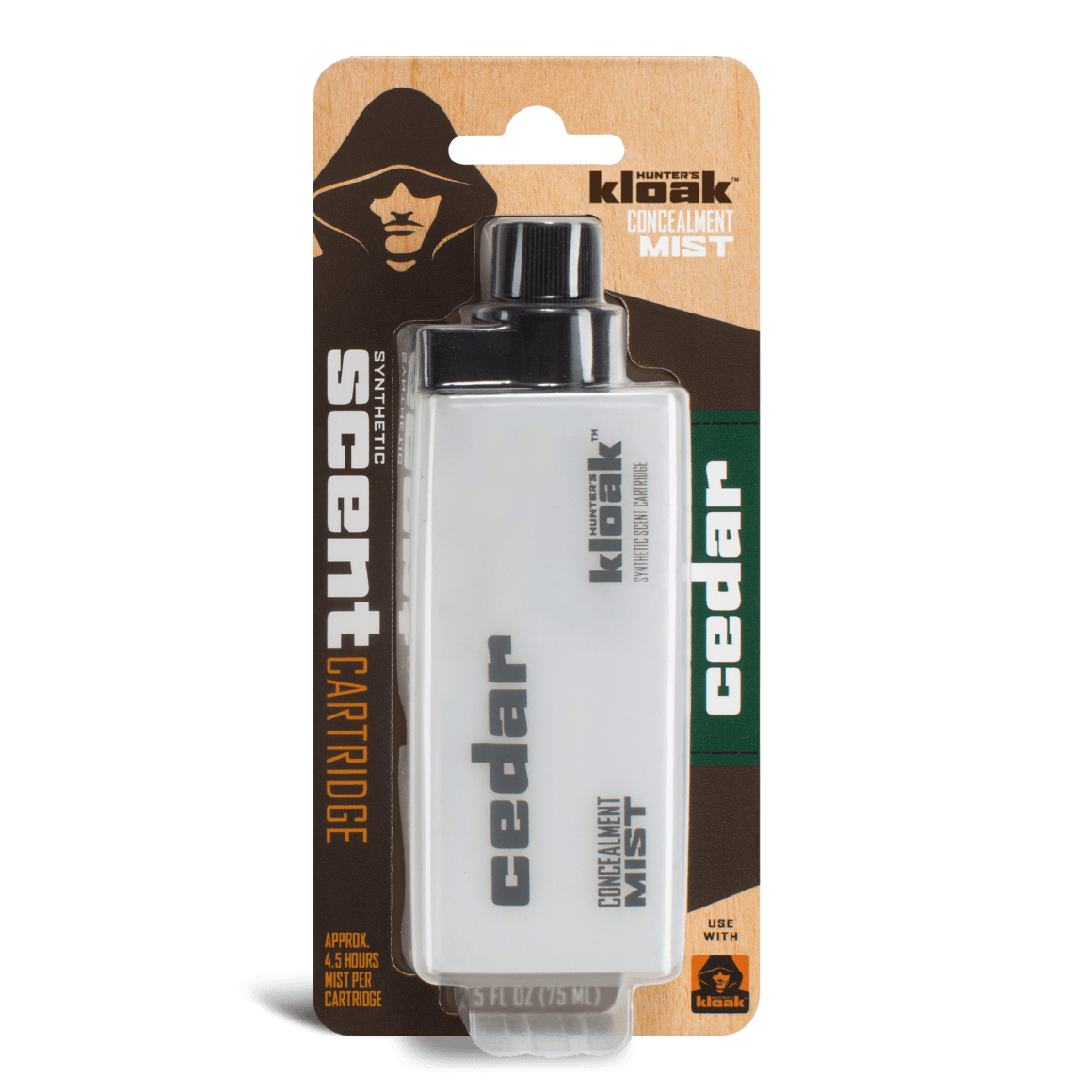 Hunter’s Kloak® Cedar Concealment Scent - Hunter's Kloak
